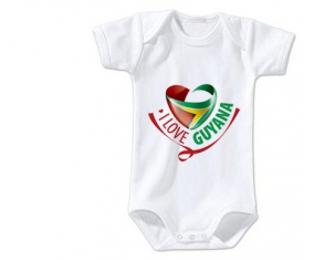 Body bebé me encanta Guyana talla 3/6 meses mangas cortas