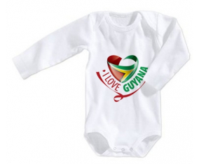 Body bebé me encanta Guyana talla 3/6 meses mangas largas