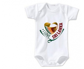 Body bebé me encanta Sri Lanka tamaño 3/6 meses mangas cortas