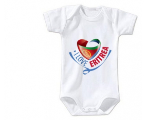 Body bebé me encanta Eritrea talla 3/6 meses mangas cortas