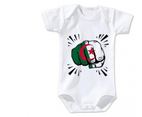 Body bandera del bebé Argelia Punch Tamaño 3/6 Meses Mangas Cortas
