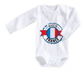 Body bebé hecho en France diseño de 1 talla 3/6 meses mangas largas