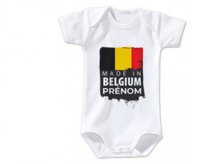 Body bebé hecho en Bélgica diseño 1 talla 3/6 meses mangas cortas