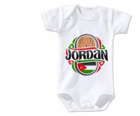 Body bebé Flag Jordan talla 3/6 meses mangas cortas