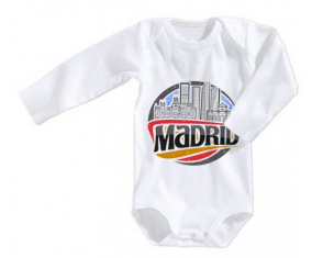 Body Baby City de Madrid talla 3/6 meses mangas largas