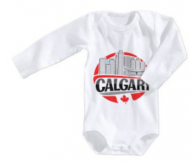 Body Baby City de Calgary Talla 3/6 Meses Mangas Largas