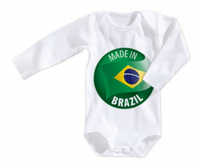 Body bebé hecho en Brasil tamaño 3/6 meses mangas largas