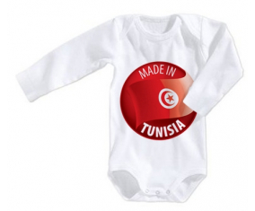 Body bebé hecho en TÚNEz tamaño 3/6 meses mangas largas