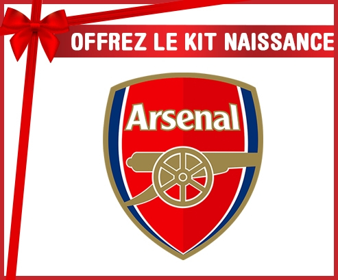 kit naissance bebé personalizado Arsenal Football Club