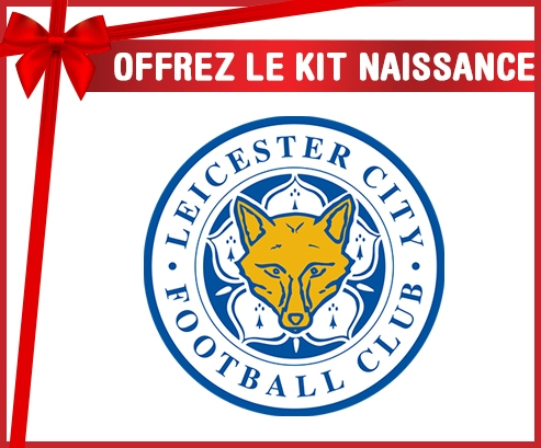 kit naissance bebé personalizado Leicester City Football Club