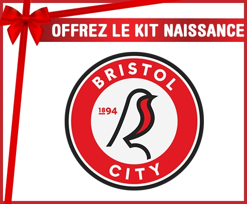 kit naissance bebé personalizado Bristol City Football Club