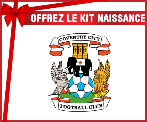kit naissance bebé personalizado Coventry City Football Club
