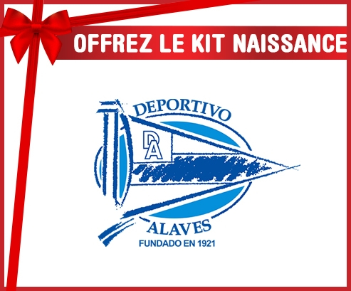 kit naissance bebé personalizado Deportivo Alavés