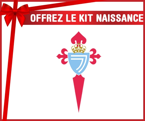 kit naissance bebé personalizado Celta de Vigo