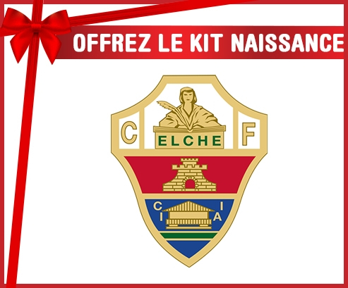 kit naissance bebé personalizado Elche Club en Fetbol