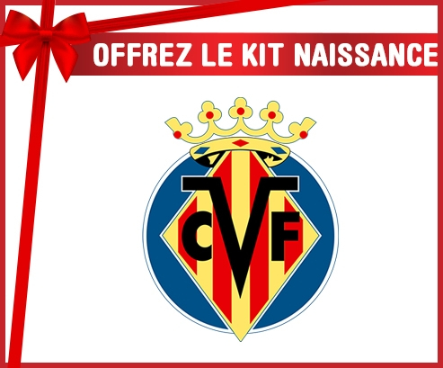 kit naissance bebé personalizado Villarreal Club en Fetbol