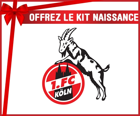 kit naissance bebé personalizado Fueball-Club Koln