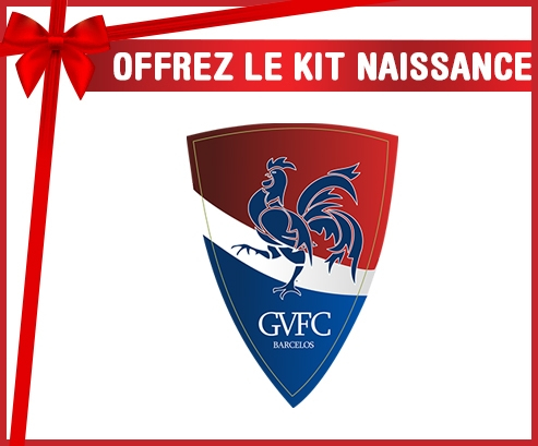 kit naissance bebé personalizado Gil Vicente Futebol Clube