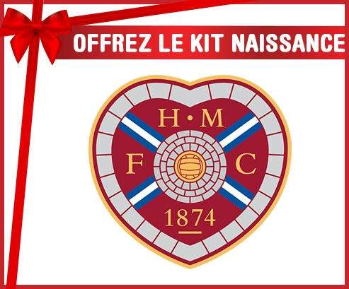 kit naissance corazón de bebé personalizado del club de fútbol midlothian