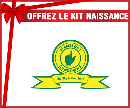 kit naissance bebé personalizado Mamelodi Sundowns Football Club