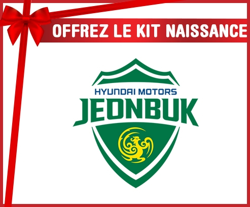 kit naissance bebé personalizado Jeonbuk Hyundai Motors Football Club Corea del Sur