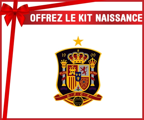 kit naissance bebé personalizada selección española de fútbol