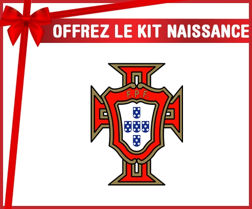 kit naissance bebé personalizada selección de fútbol de Portugal