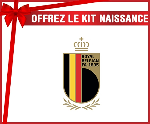kit naissance bebé personalizada selección de fútbol de Bélgica