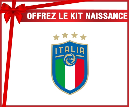 kit naissance bebé personalizó a la selección italiana de fútbol