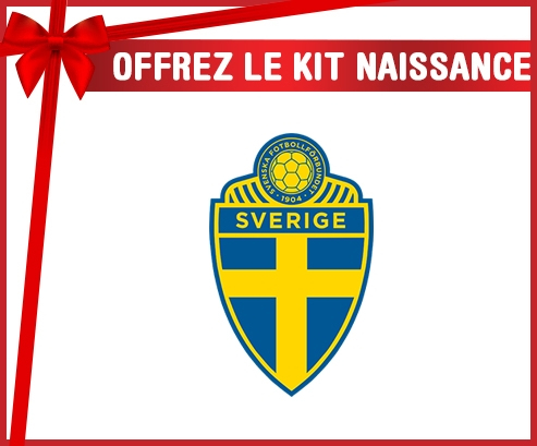 kit naissance bebé personalizó a la selección de fútbol de Suecia