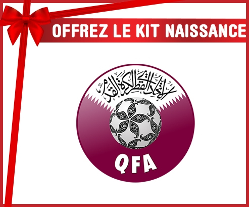 kit naissance bebé personalizó a la selección de fútbol de Qatar