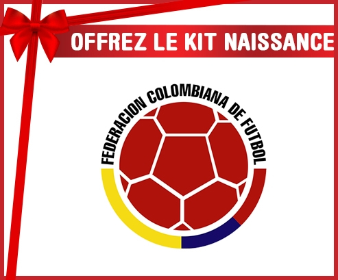 kit naissance bebé personalizada selección colombiana de fútbol