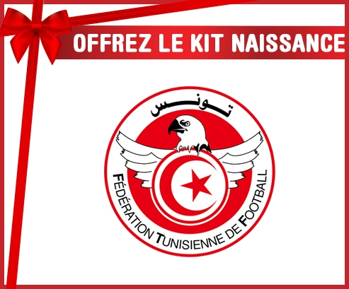 kit naissance bebé personalizada selección tunecina de fútbol