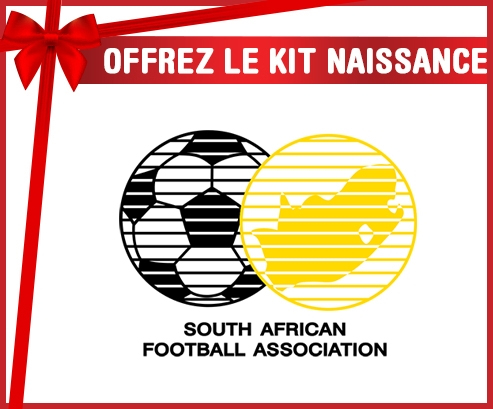 kit naissance bebé personalizado selección de fútbol de Sudáfrica