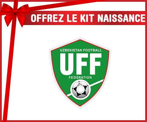 kit naissance Bebé Personalizado Uzbekistán Selección Nacional de Fútbol