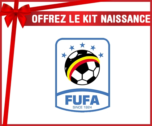 kit naissance bebé personalizado equipo nacional de fútbol de Uganda