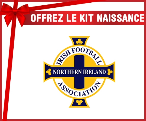 kit naissance bebé personalizado selección de fútbol de Irlanda del Norte