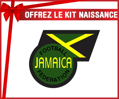 kit naissance Bebé Equipo Nacional de Fútbol de Jamaica personalizada