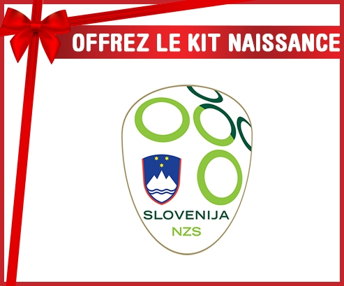 kit naissance bebé personalizado selección de fútbol de Eslovenia