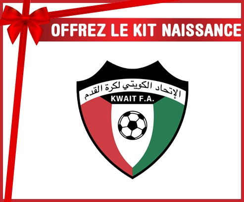 kit naissance bebé personalizado equipo nacional de fútbol de Kuwait