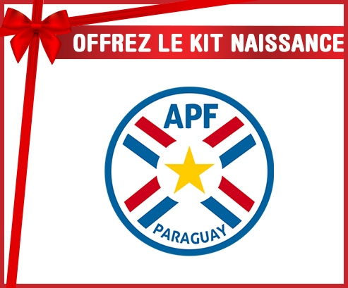 kit naissance bebé personalizada selección paraguaya de fútbol