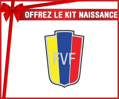 kit naissance bebé personalizado selección de fútbol de Venezuela