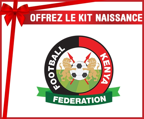 kit naissance bebé personalizado selección de fútbol de Kenia
