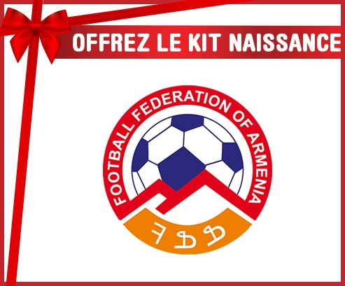 kit naissance bebé personalizado equipo nacional de fútbol de Armenia