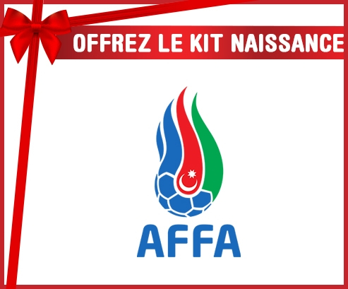kit naissance bebé personalizó a la selección de fútbol de Azerbaiyán