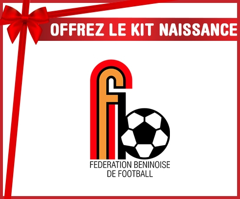 kit naissance bebé personalizado equipo nacional de fútbol de Benin