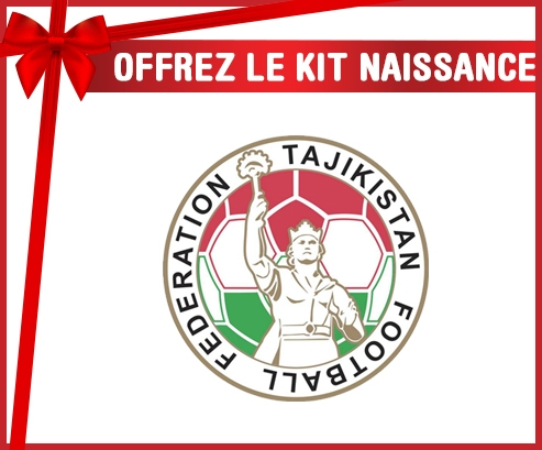kit naissance bebé personalizado Tayikistán Selección Nacional de Fútbol