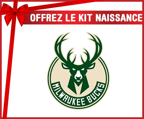 kit naissance Milwaukee Bucks para bebés personalizados