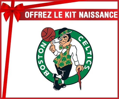 kit naissance bebé personalizado Boston Celtics