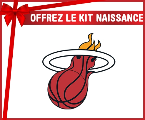 kit naissance bebé personalizado Miami Heat